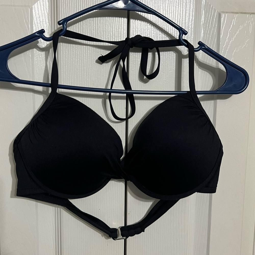 Black bikini top